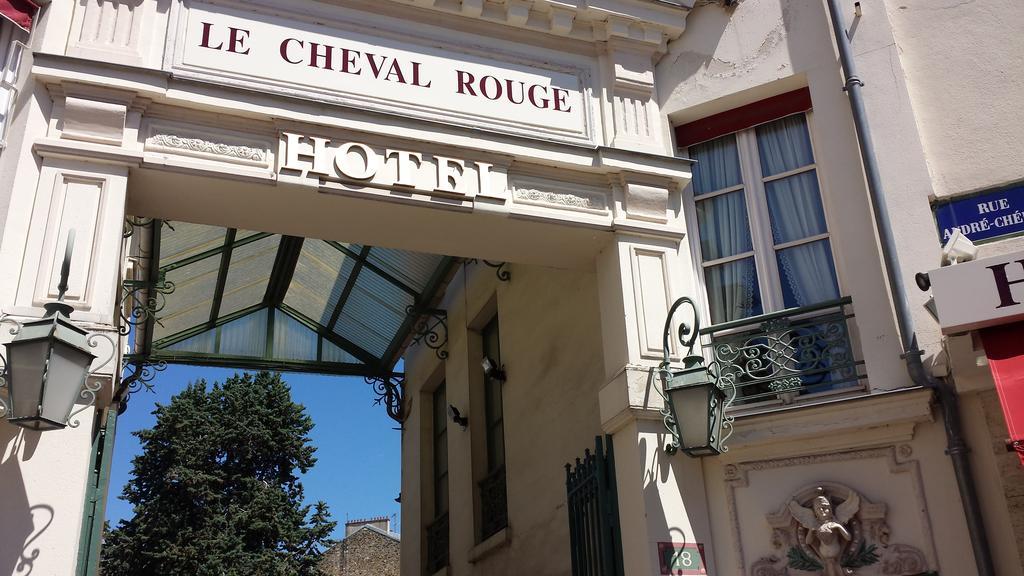 Hotel Du Cheval Rouge Versailles Bagian luar foto